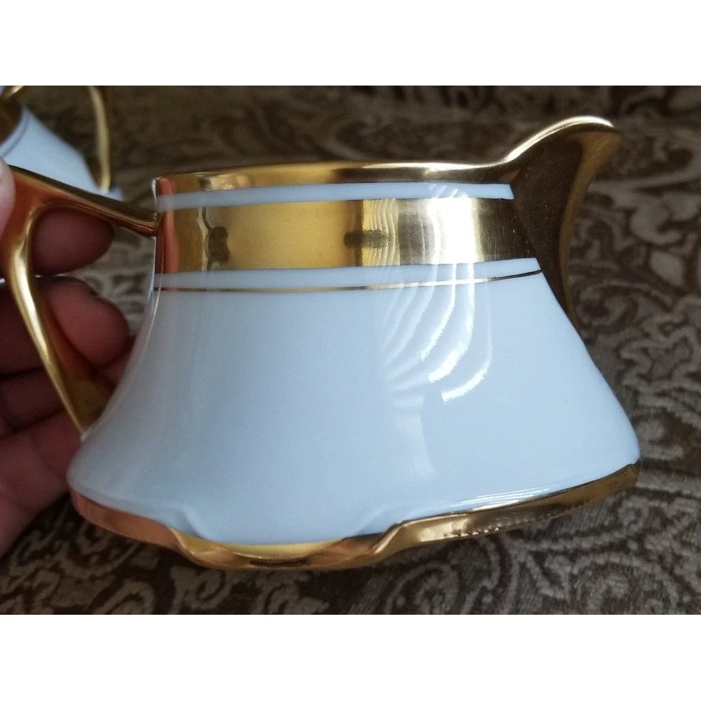 Vintage/Antique R S Prussia Germany Sugar Bowl & Creamer